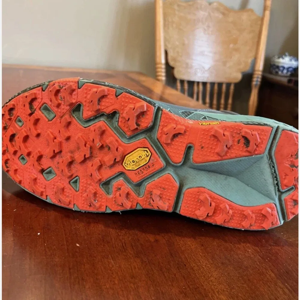 Hoka Speedgoat Mid 2 WP Stormy Weather Waterproof Hiking Sneakers Mens Size 9.5 - Picture 2 of 10